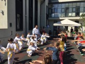 O lecție de karate